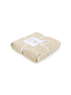 Покривало Lotus Home - Napa muslin beige 200*220 Покривало Lotus Home - Napa muslin beige 200*220