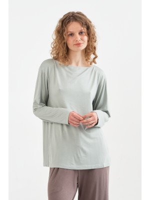 Домашній одяг футболка long sleeve Penelope - Baily cagla yesili оливковий S