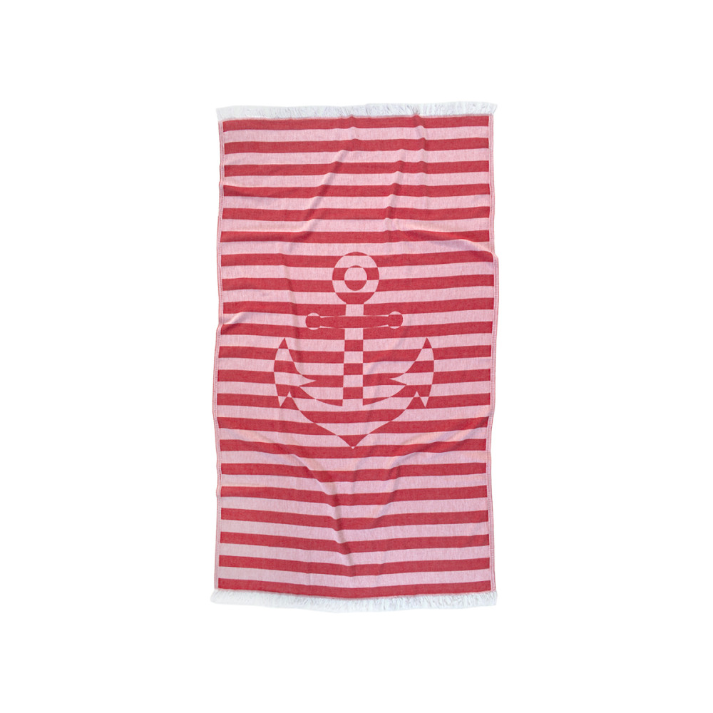 Рушник Barine Pestemal - Undercover Anchor 95*175 Red червоний Рушник Barine Pestemal - Undercover Anchor 95*175 Red червоний