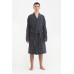 Халат-кімоно unisex Lotus Home - Bold Microcotton antrasit махровий S Халат-кімоно unisex Lotus Home - Bold Microcotton antrasit махровий S