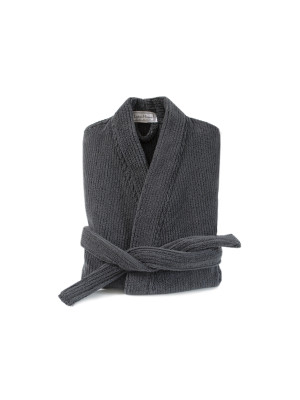 Халат-кімоно unisex Lotus Home - Bold Microcotton antrasit махровий S Халат-кімоно unisex Lotus Home - Bold Microcotton antrasit махровий S