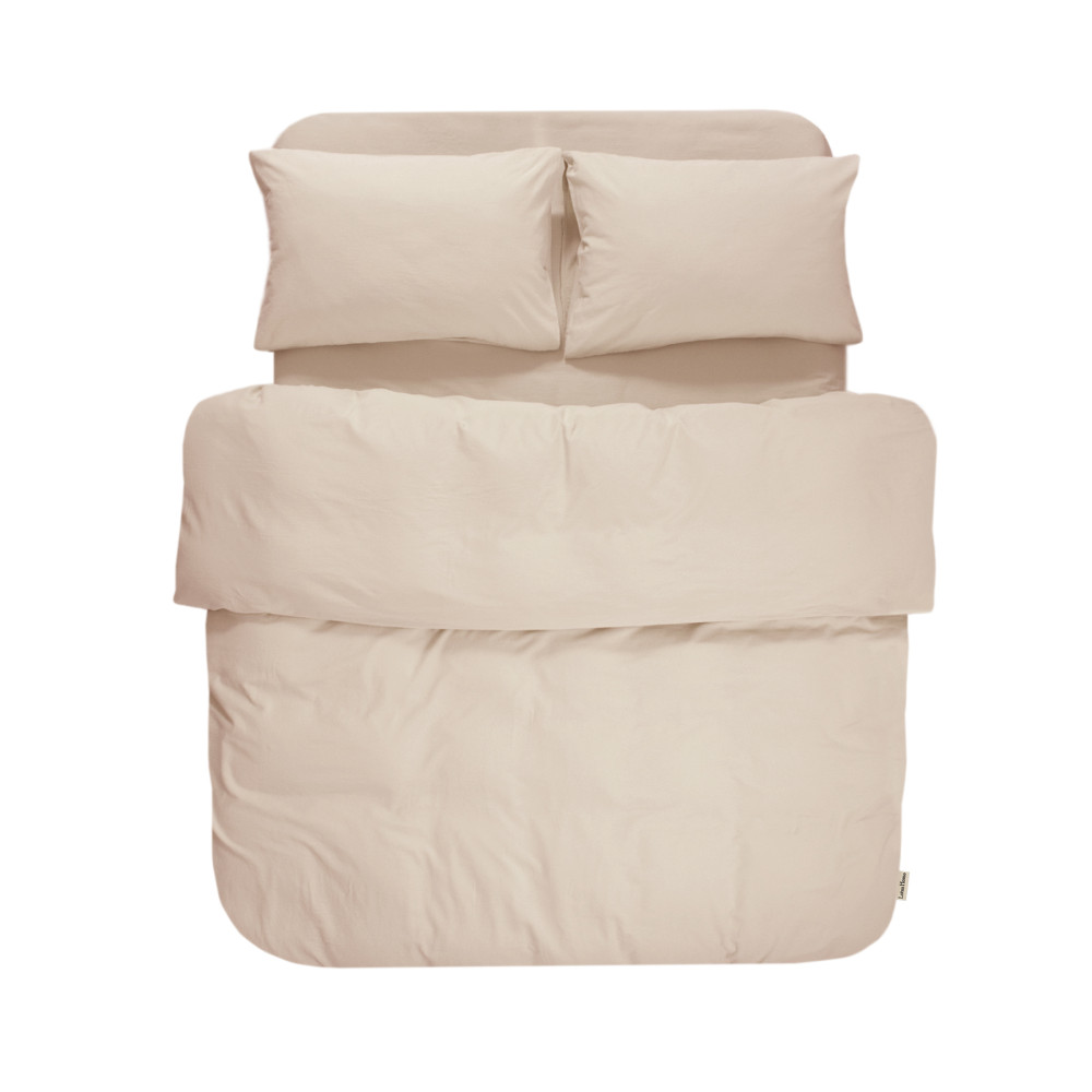 Постільна білизна Lotus Home Washed cotton - Kansas пісочний євро Постільна білизна Lotus Home Washed cotton - Kansas пісочний євро
