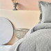 Покривало з наволочкою Karaca Home - Back To Basic gri 160*240 полуторний Покривало з наволочкою Karaca Home - Back To Basic gri 160*240 полуторний
