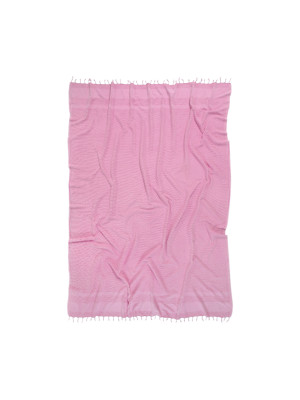 Плед-накидка Barine - Stone Throw pink рожевий 140*170