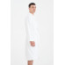 Халат махровий unisex Lotus Home - Basic Line white 3XL