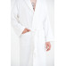 Халат махровий unisex Lotus Home - Basic Line white 3XL