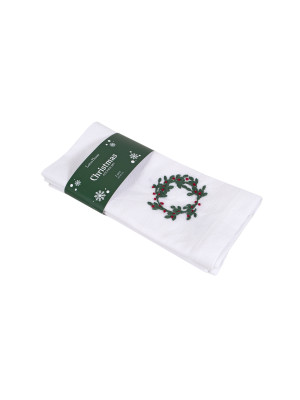 Набір столових серветок Lotus Home - Christmas Mistletoe 48*48 (2 од)