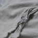 Постільна білизна Lotus Home Washed cotton - Kansas сірий євро Постільна білизна Lotus Home Washed cotton - Kansas сірий євро
