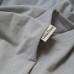 Постільна білизна Lotus Home Washed cotton - Kansas сірий євро Постільна білизна Lotus Home Washed cotton - Kansas сірий євро