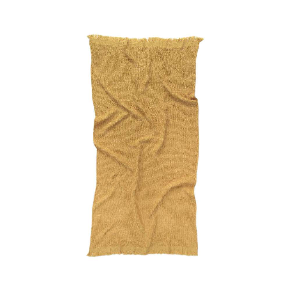 Рушник Lotus Home - Rius mustard гірчичний 90*170 Рушник Lotus Home - Rius mustard гірчичний 90*170