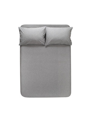Простирадло з наволочками Lotus Home Washed Cotton - Antracite 260*280 Простирадло з наволочками Lotus Home Washed Cotton - Antracite 260*280