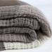 Покривало Lotus Home - Lucca muslin коричневий 200*240 Покривало Lotus Home - Lucca muslin коричневий 200*240