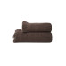 Рушник Lotus Home - Rius dark brown темно-коричневий 90*170 Рушник Lotus Home - Rius dark brown темно-коричневий 90*170