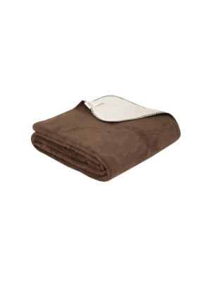 Плед Lotus Home - Infinity коричневий 200*220