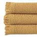 Набір рушників Lotus Home - Rius mustard гірчичний 30*50 (3 од.)