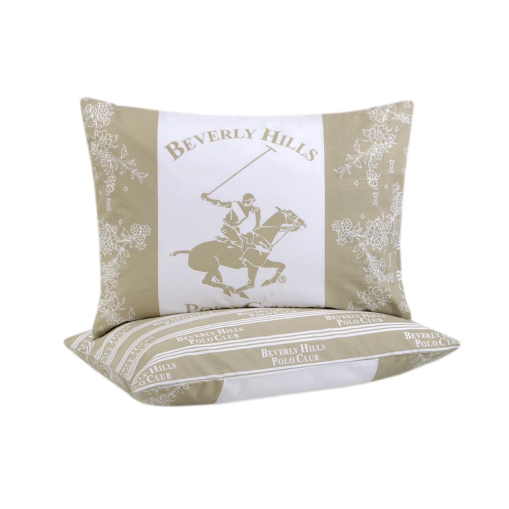 Наволочки Beverly Hills Polo Club - BHPC 013 Cream 50*70 (2 од) Наволочки Beverly Hills Polo Club - BHPC 013 Cream 50*70 (2 од)