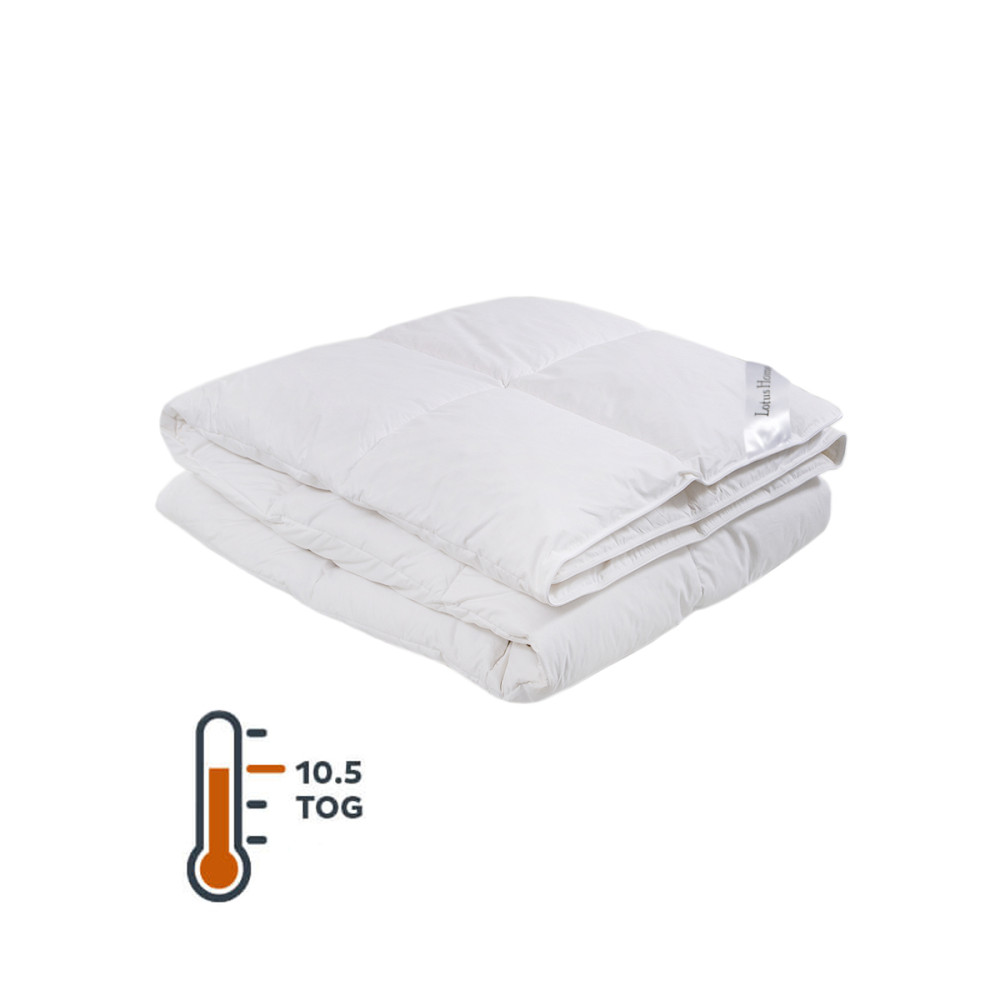 Ковдра Lotus Home - Goose 70% 10,5 tog пухова 195*215 євро Ковдра Lotus Home - Goose 70% 10,5 tog пухова 195*215 євро
