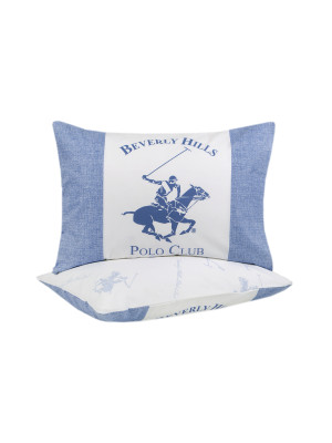 Наволочки Beverly Hills Polo Club - BHPC 030 Blue 50*70 (2 од)