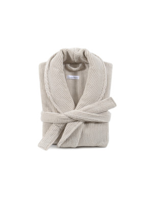 Халат unisex Lotus Home - Bold New Microcotton beige махровий S Халат unisex Lotus Home - Bold New Microcotton beige махровий S
