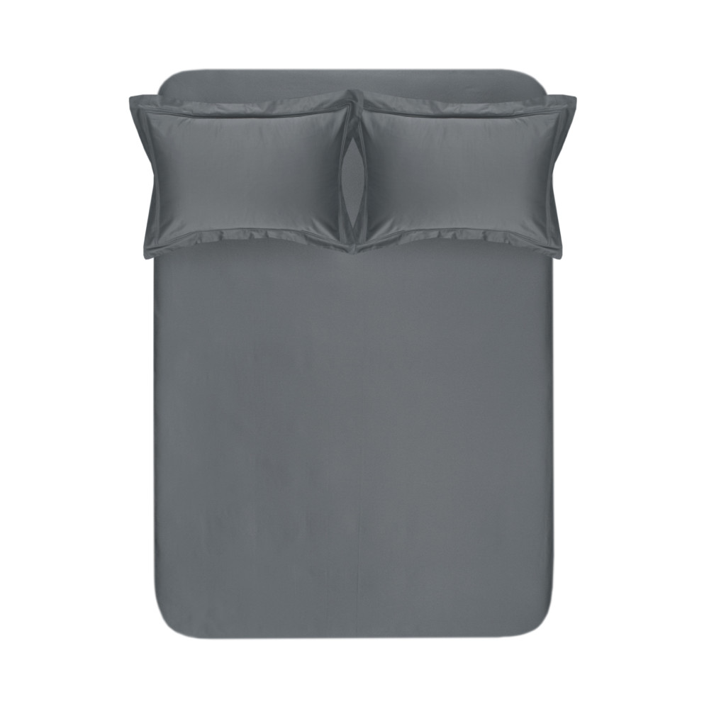 Простирадло на резинці з наволочками 300ТС Lotus Home - Carolina антрацит 180*200+50*70 (2) Простирадло на резинці з наволочками 300ТС Lotus Home - Carolina антрацит 180*200+50*70 (2)