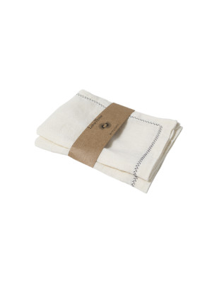 Набір столових серветок з льону Lotus Home - Benna off white 35*50 (2 од)