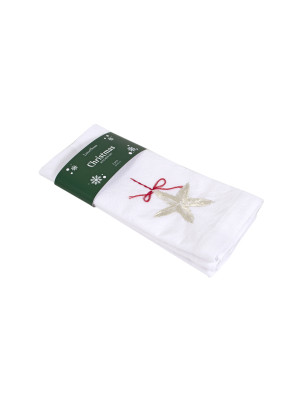 Набір столових серветок Lotus Home - Christmas Star 48*48 (2 од)