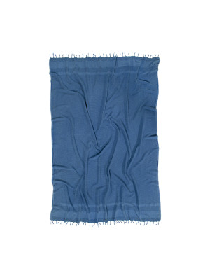 Плед-накидка Barine - Stone Throw denim синій 140*170
