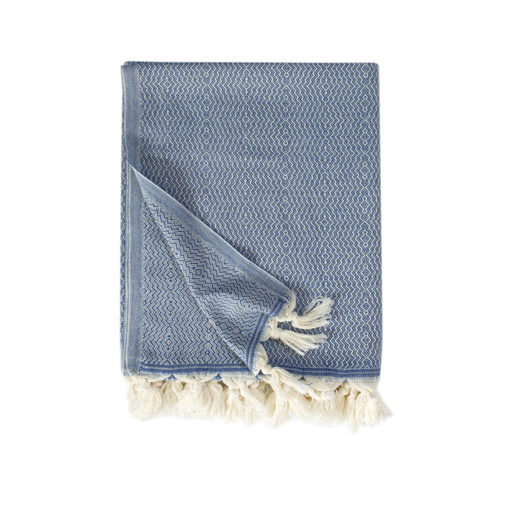 Покривало Barine - Stream Throw Denim 135*180 синій Покривало Barine - Stream Throw Denim 135*180 синій