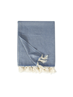 Покривало Barine - Stream Throw Denim 135*180 синій Покривало Barine - Stream Throw Denim 135*180 синій