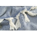 Покривало Barine - Stream Throw Denim 135*180 синій Покривало Barine - Stream Throw Denim 135*180 синій