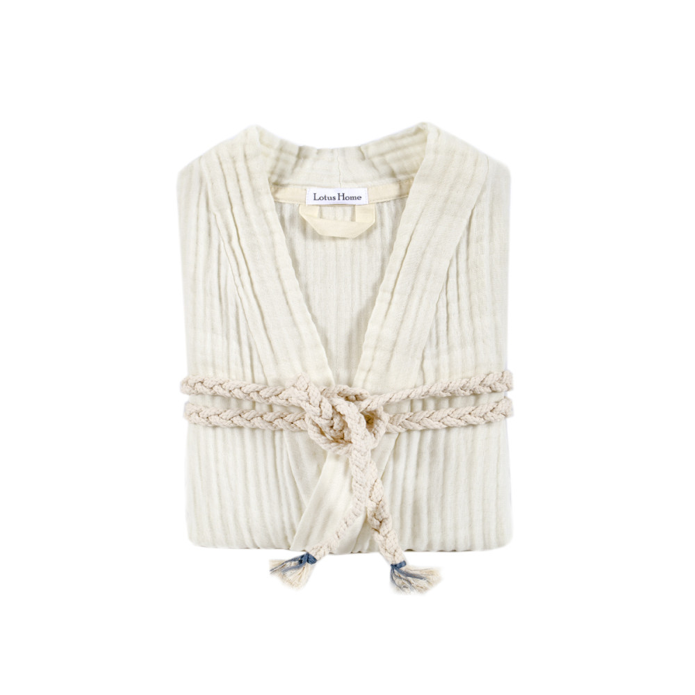 Халат Lotus Home - Nitra muslin denim S/M Халат Lotus Home - Nitra muslin denim S/M
