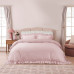 Постільна білизна Lotus Home Washed cotton - Kansas fly plus рожевий євро Постільна білизна Lotus Home Washed cotton - Kansas fly plus рожевий євро