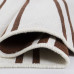 Килим Lotus Home - Infinity Stripe цегляний двосторонній 80*150