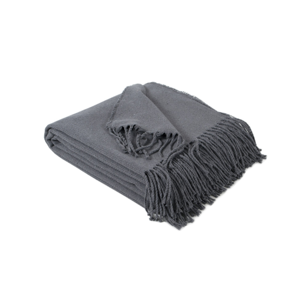 Плед Lotus Home - Bergen антрацит 200*220 Плед Lotus Home - Bergen антрацит 200*220
