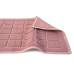 Набір килимків Karaca Home - Kelly Quatro murdum сливовий 50*80+50*40