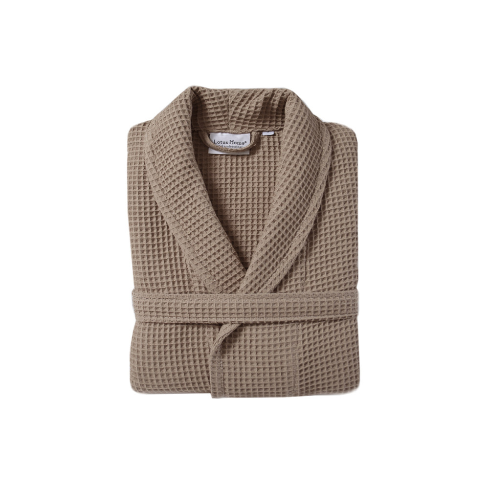 Халат Lotus Home - Waffle kahve M Халат Lotus Home - Waffle kahve M