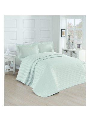 Покривало стьобане Eponj Home - Monart mint ментоловий 220*240 Покривало стьобане Eponj Home - Monart mint ментоловий 220*240