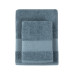 Рушник махровий Lotus Home - Dena navy сіро-синій 50*90 Рушник махровий Lotus Home - Dena navy сіро-синій 50*90