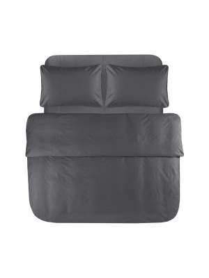 Підковдра з наволочками Penelope - Plume anthracite антрацит 240*220+50*70 (2)