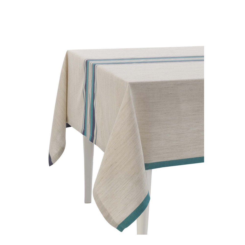 Скатертина Buldans - Каtre turquoise бірюзовий 160*240 Скатертина Buldans - Каtre turquoise бірюзовий 160*240