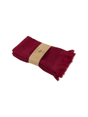 Набір рушників Lotus Home - Rius red червоний 30*50 (3 од.)